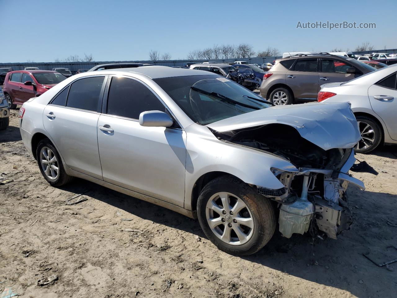 2011 Toyota Camry Base Silver vin: 4T1BF3EK5BU750598