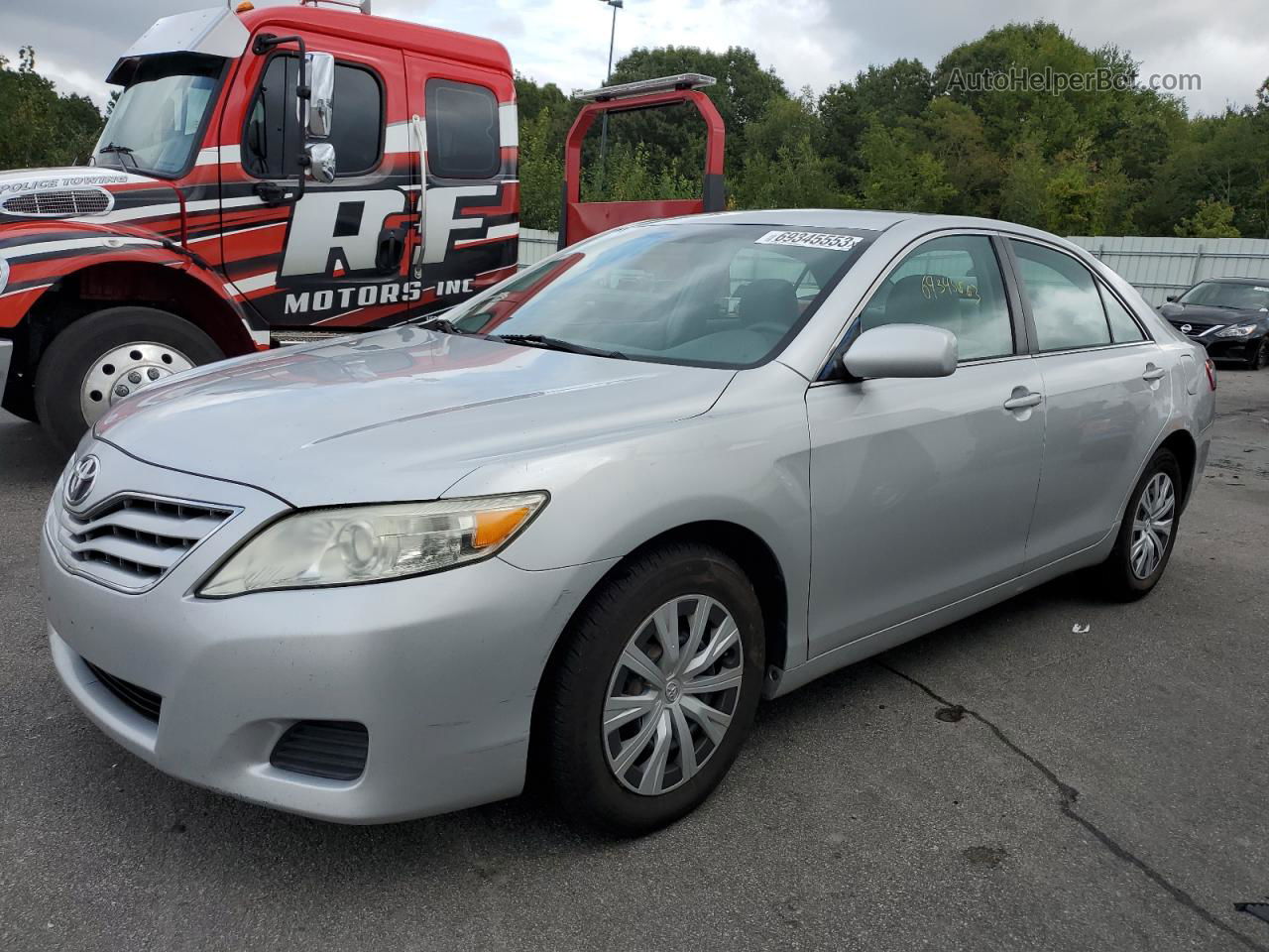 2011 Toyota Camry Base Silver vin: 4T1BF3EK5BU751668