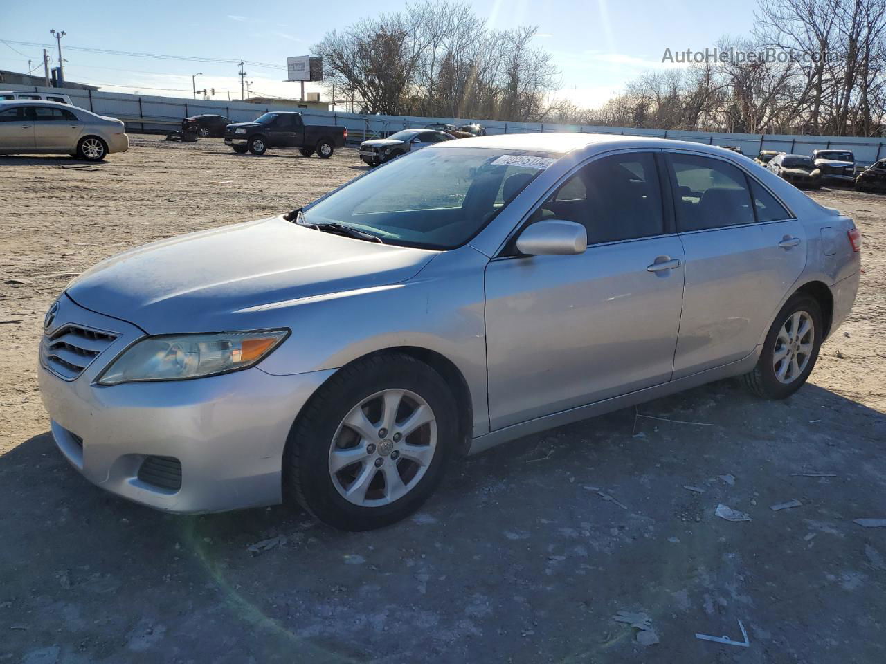 2011 Toyota Camry Base Silver vin: 4T1BF3EK5BU753730