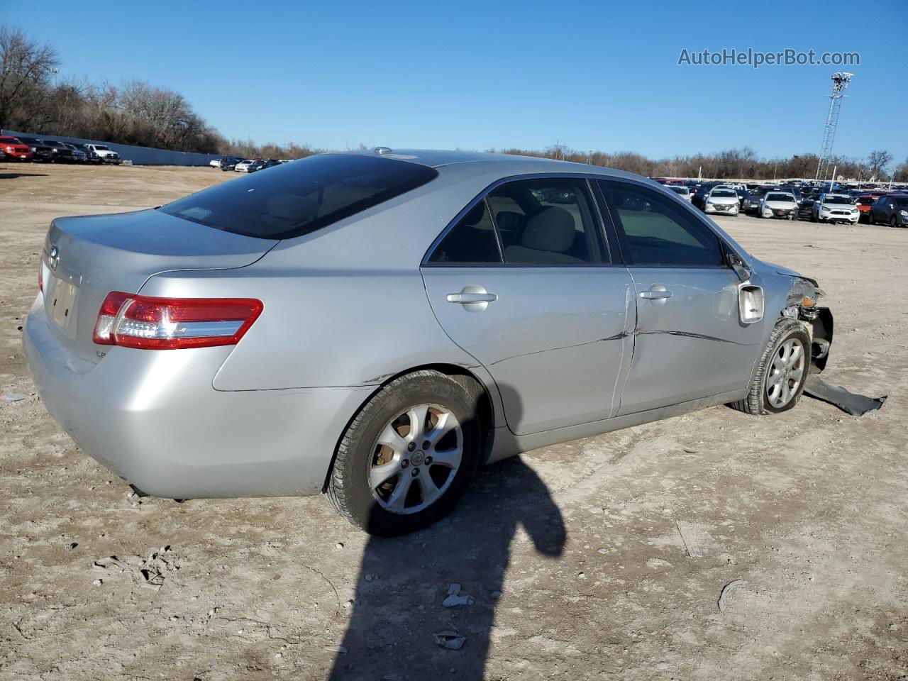 2011 Toyota Camry Base Silver vin: 4T1BF3EK5BU753730