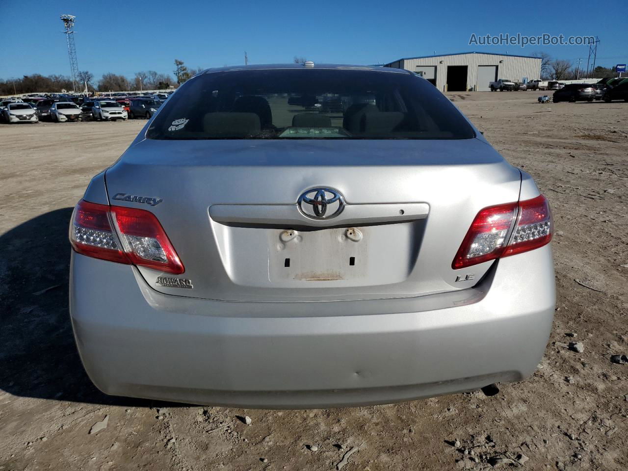 2011 Toyota Camry Base Silver vin: 4T1BF3EK5BU753730