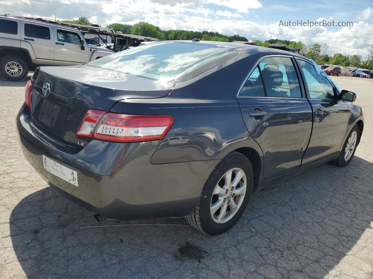 2011 Toyota Camry Base Charcoal vin: 4T1BF3EK6BU152679