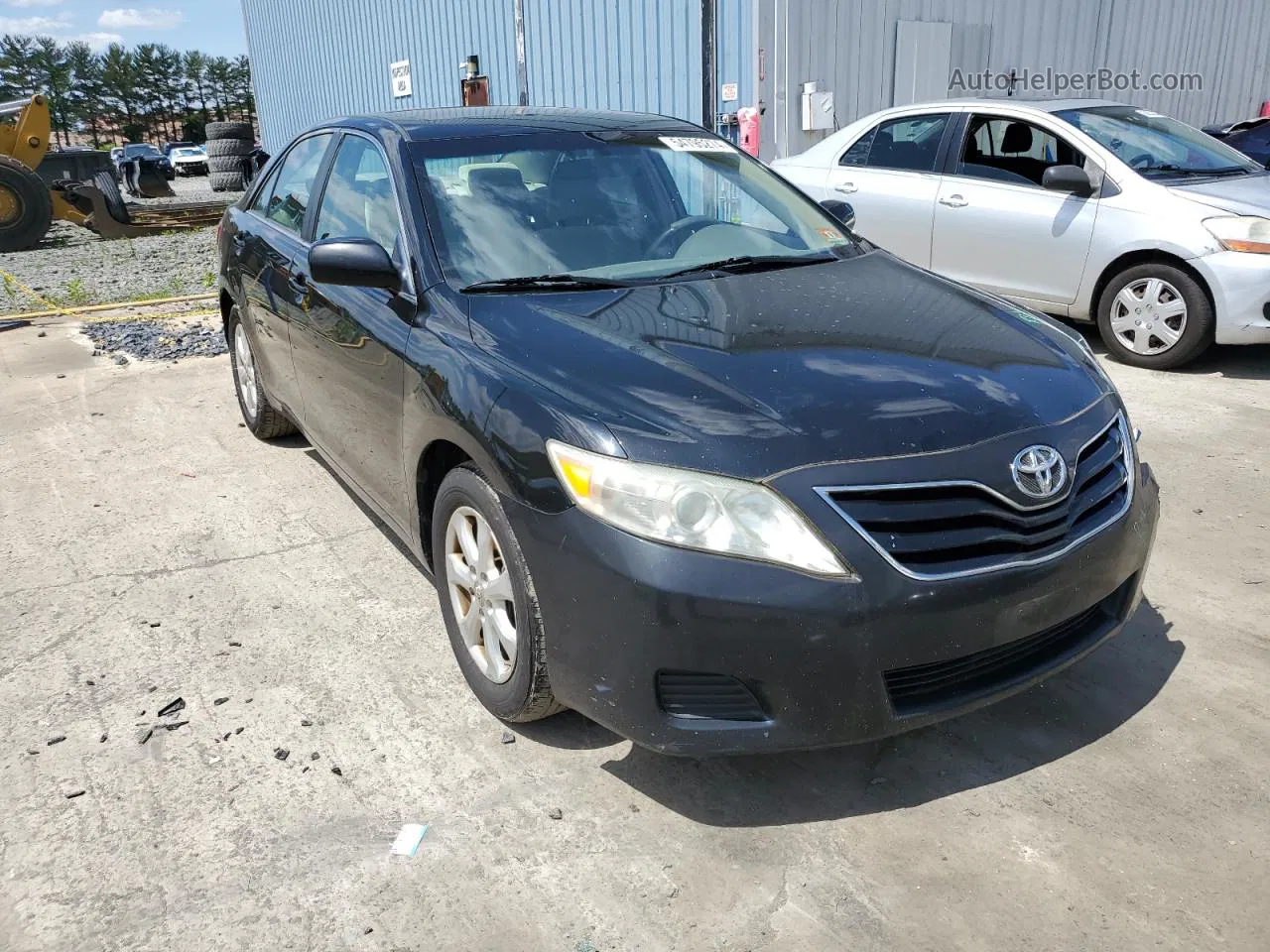 2011 Toyota Camry Base Черный vin: 4T1BF3EK6BU159552