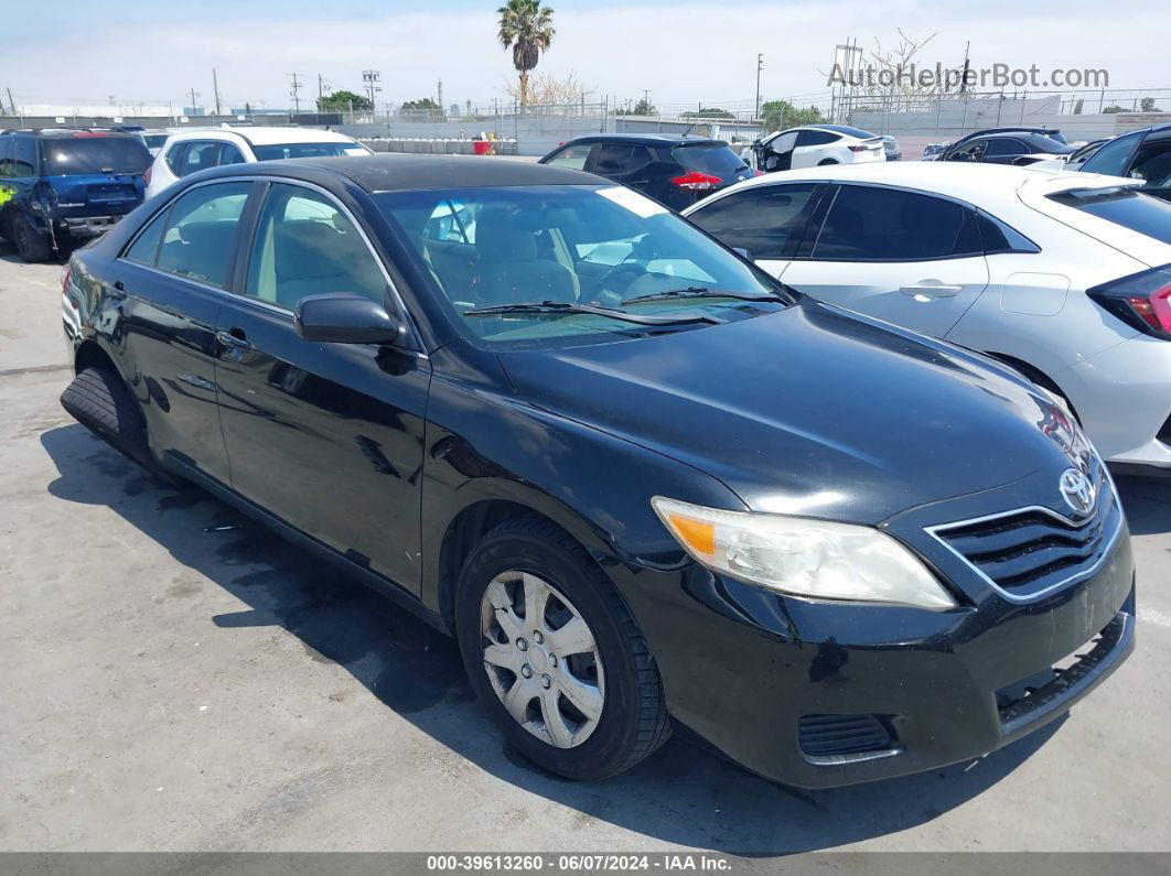 2011 Toyota Camry Le Black vin: 4T1BF3EK6BU159938