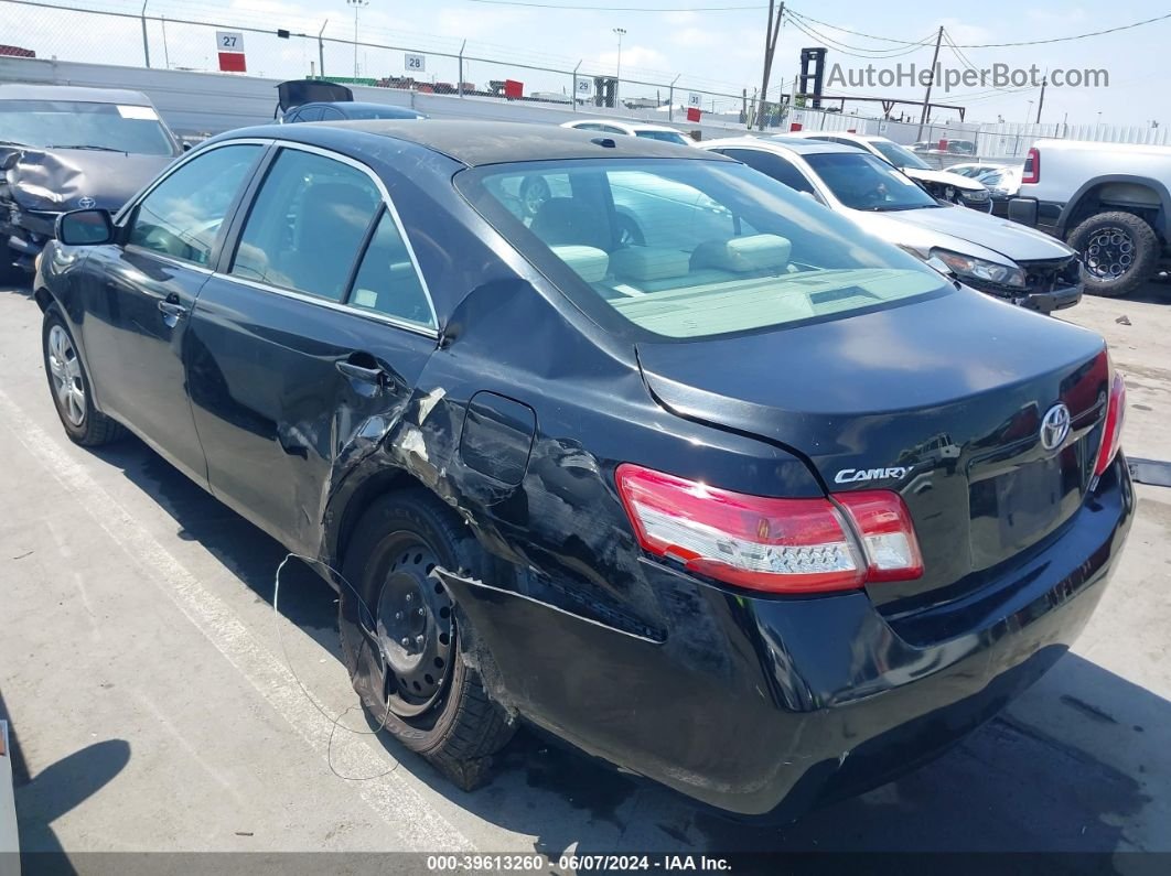 2011 Toyota Camry Le Black vin: 4T1BF3EK6BU159938