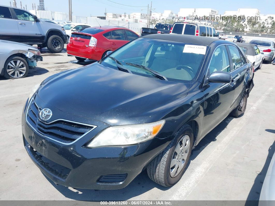 2011 Toyota Camry Le Black vin: 4T1BF3EK6BU159938