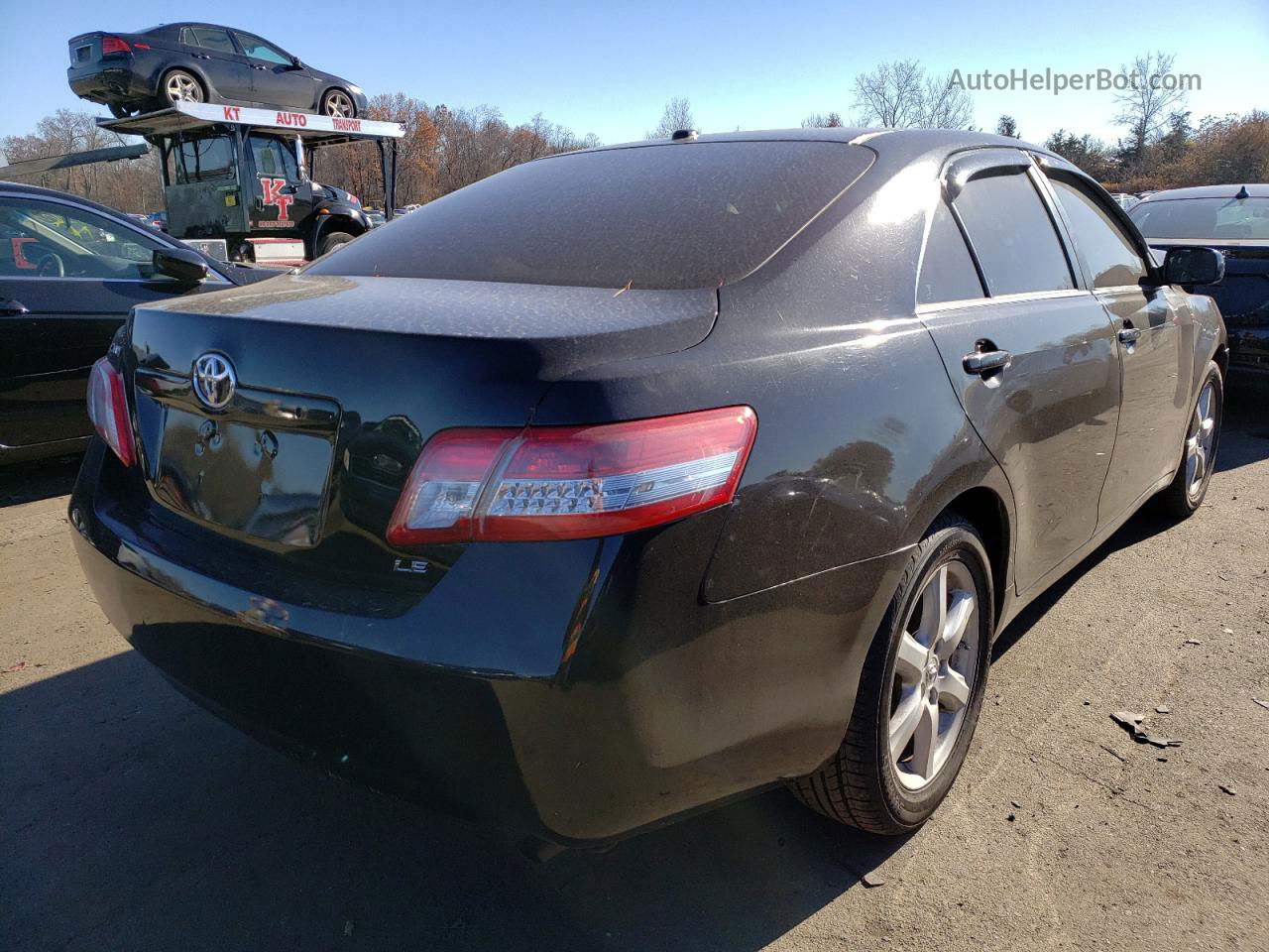 2011 Toyota Camry Base Черный vin: 4T1BF3EK6BU181292