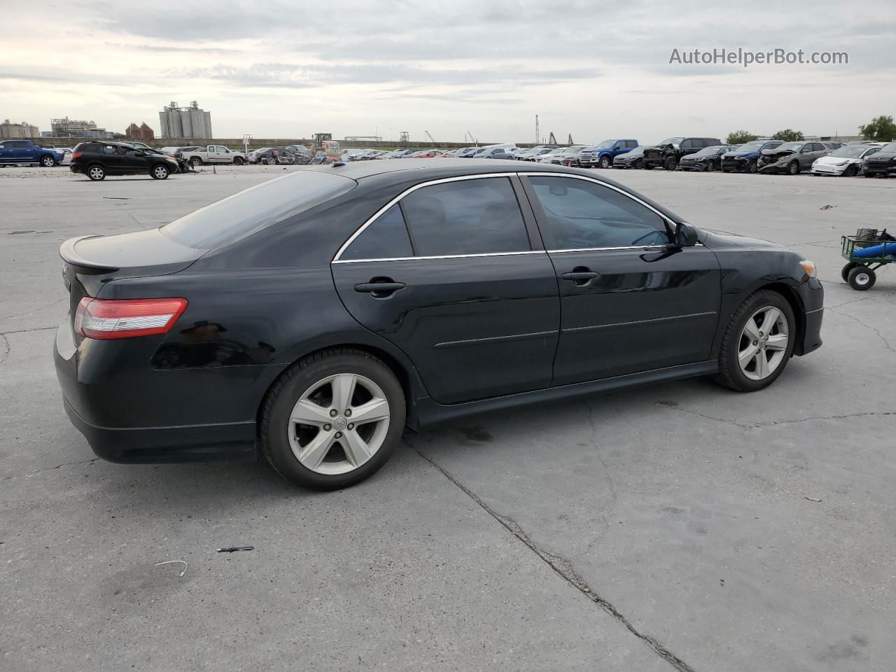 2011 Toyota Camry Base Black vin: 4T1BF3EK6BU198450