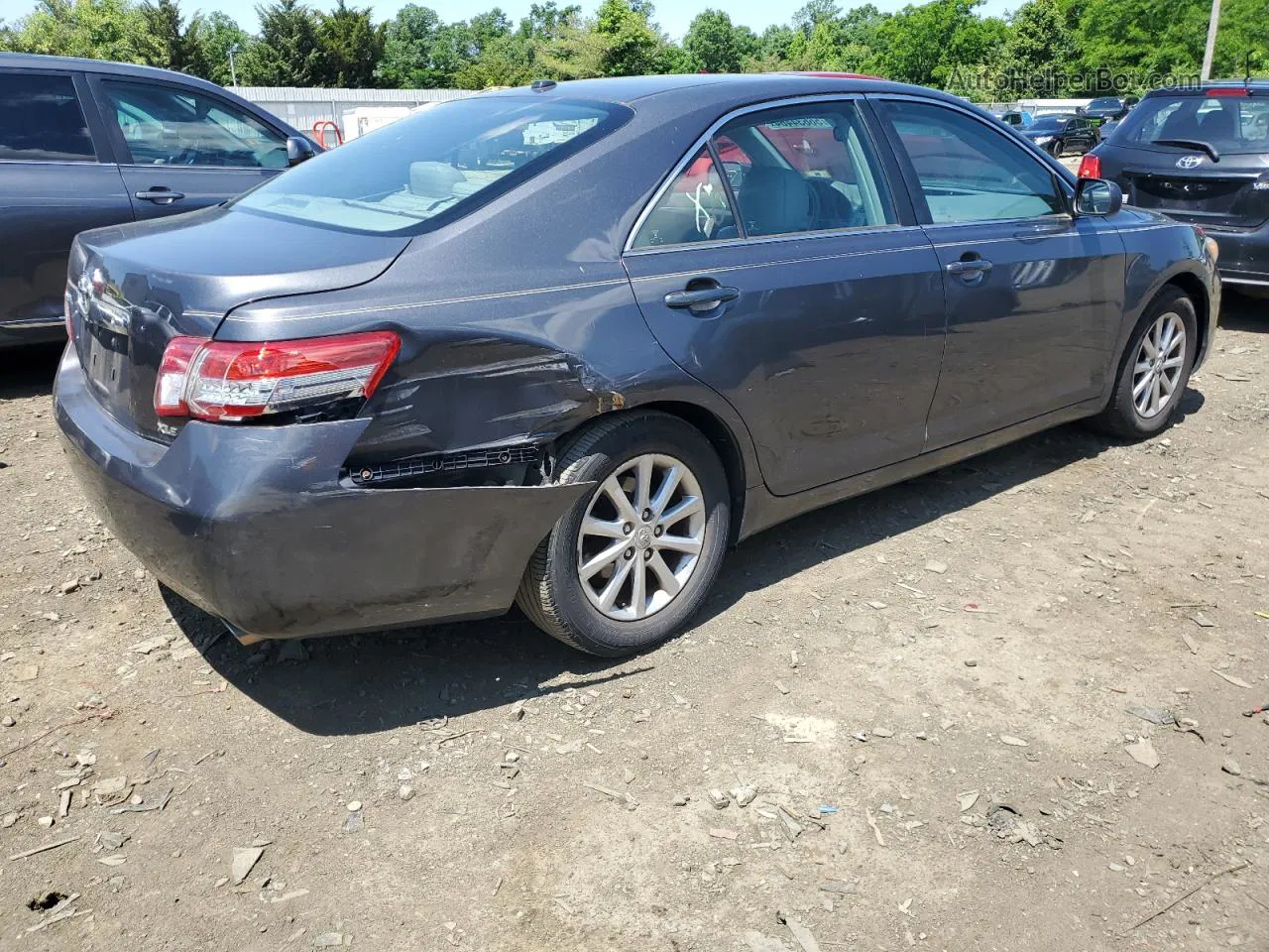 2011 Toyota Camry Base Серый vin: 4T1BF3EK6BU231561