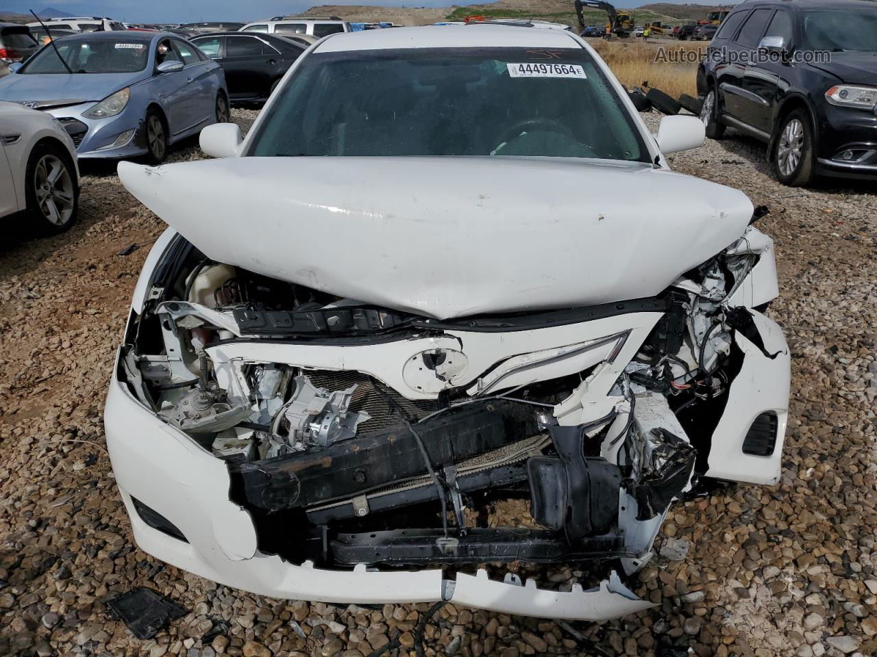 2011 Toyota Camry Base White vin: 4T1BF3EK6BU585855