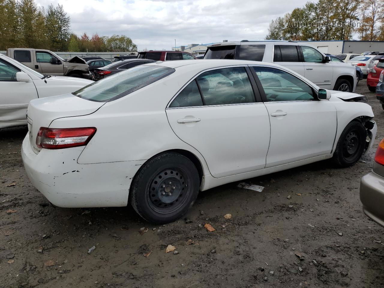 2011 Toyota Camry Base White vin: 4T1BF3EK6BU648744