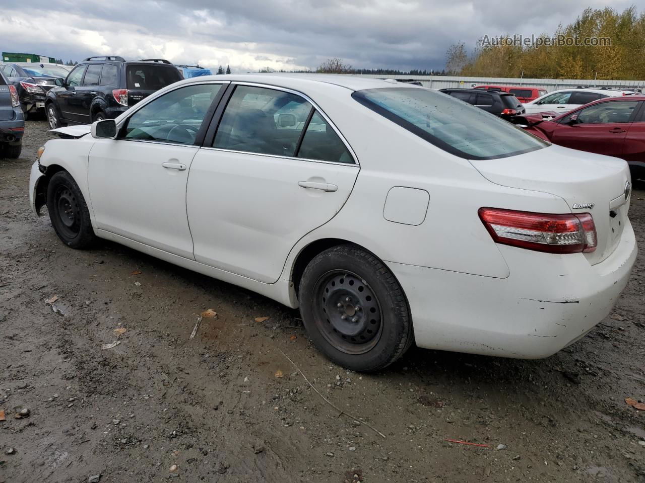 2011 Toyota Camry Base White vin: 4T1BF3EK6BU648744