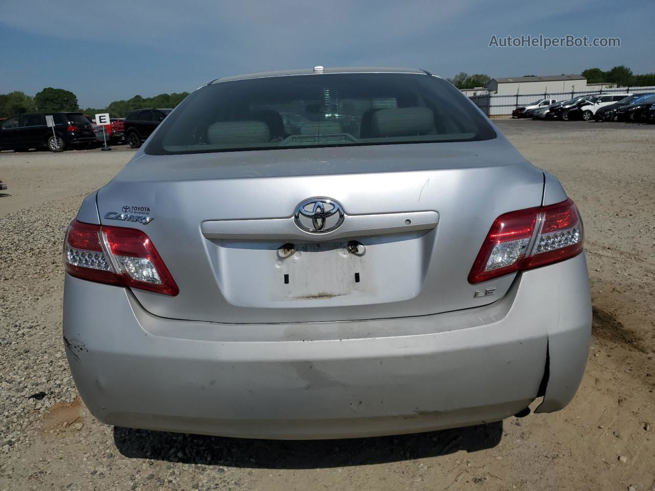 2011 Toyota Camry Base Silver vin: 4T1BF3EK6BU667875