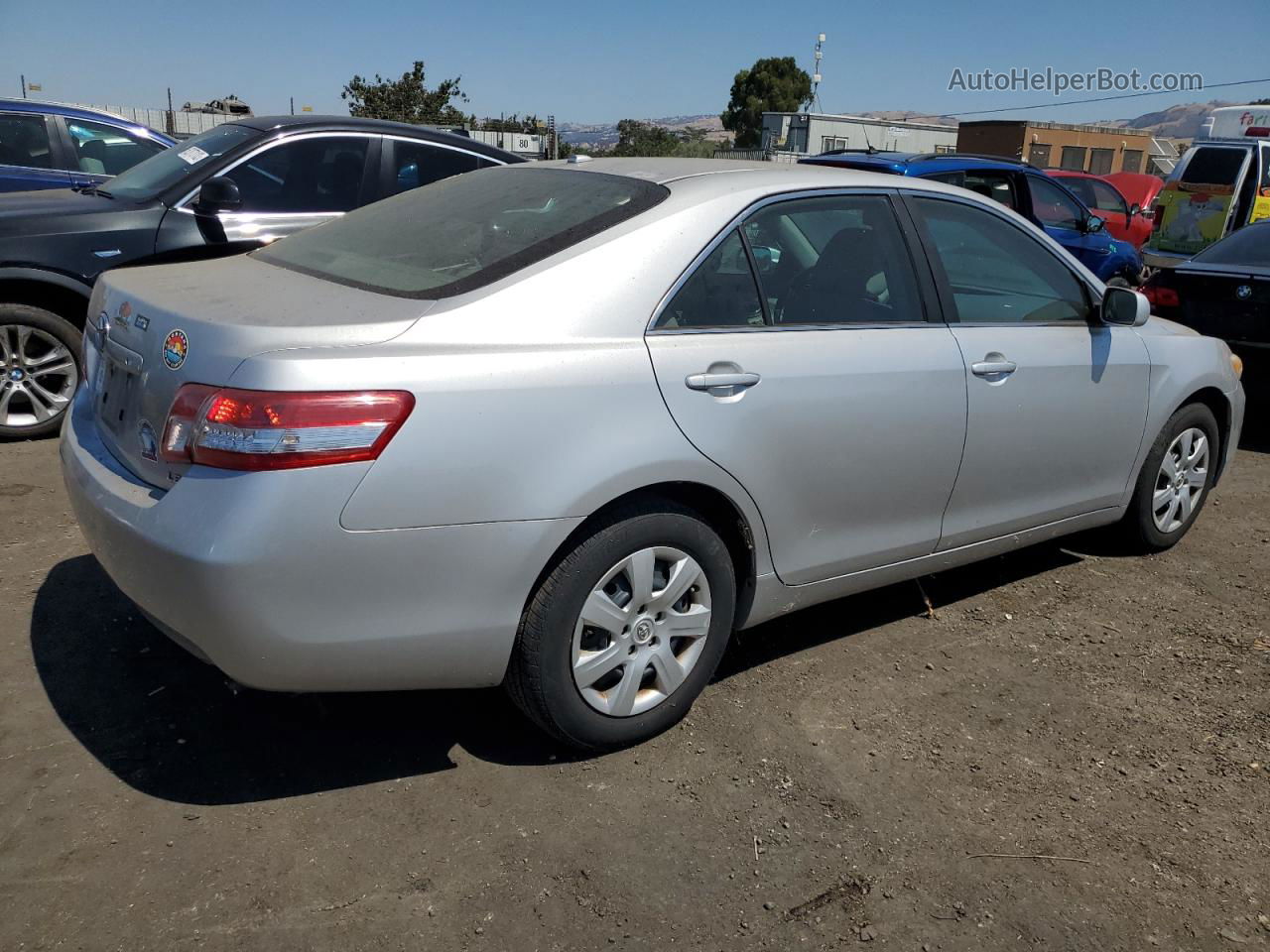 2011 Toyota Camry Base Silver vin: 4T1BF3EK6BU675734