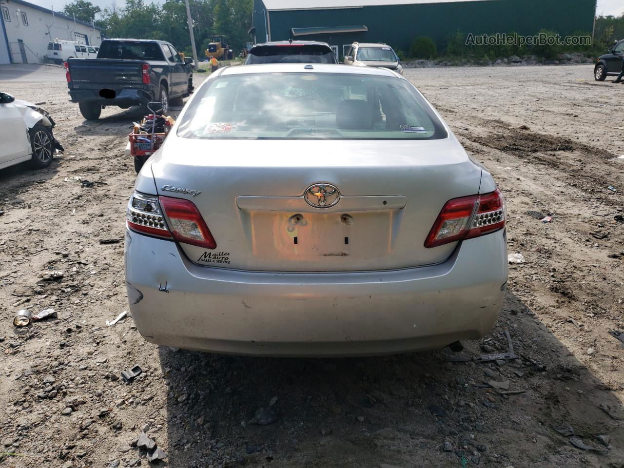 2011 Toyota Camry Base Silver vin: 4T1BF3EK6BU679394