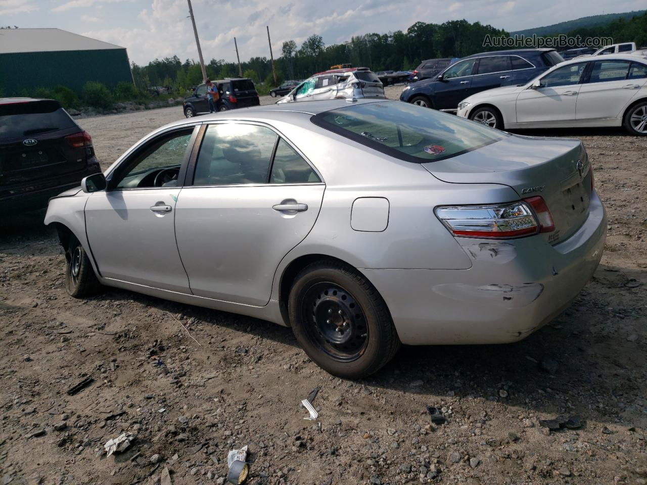 2011 Toyota Camry Base Silver vin: 4T1BF3EK6BU679394