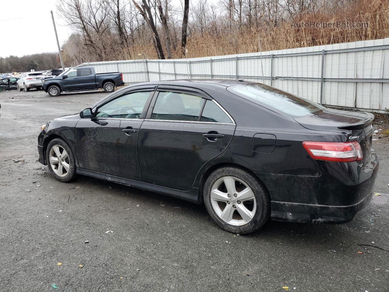 2011 Toyota Camry Base Black vin: 4T1BF3EK6BU685986