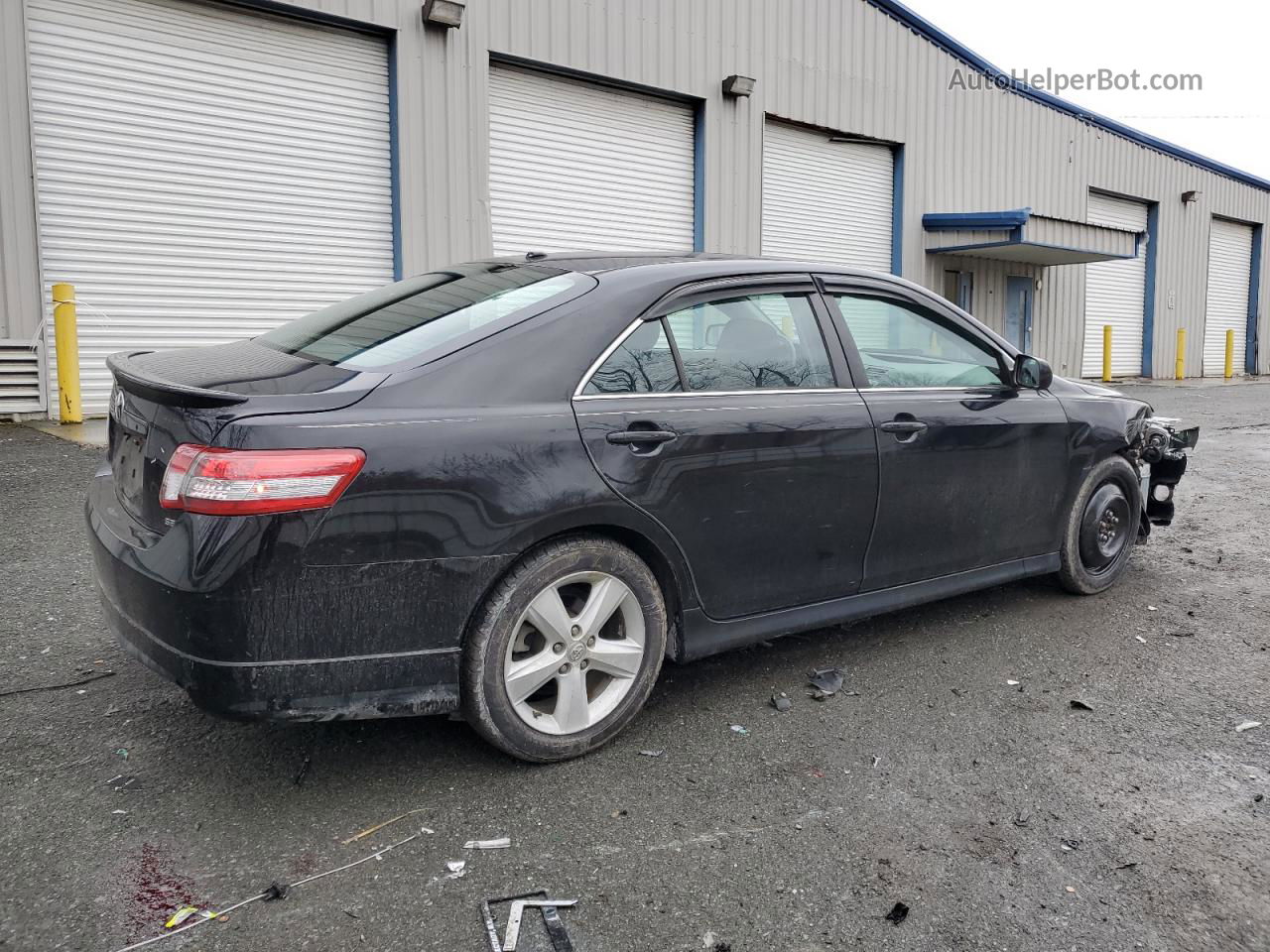 2011 Toyota Camry Base Black vin: 4T1BF3EK6BU685986