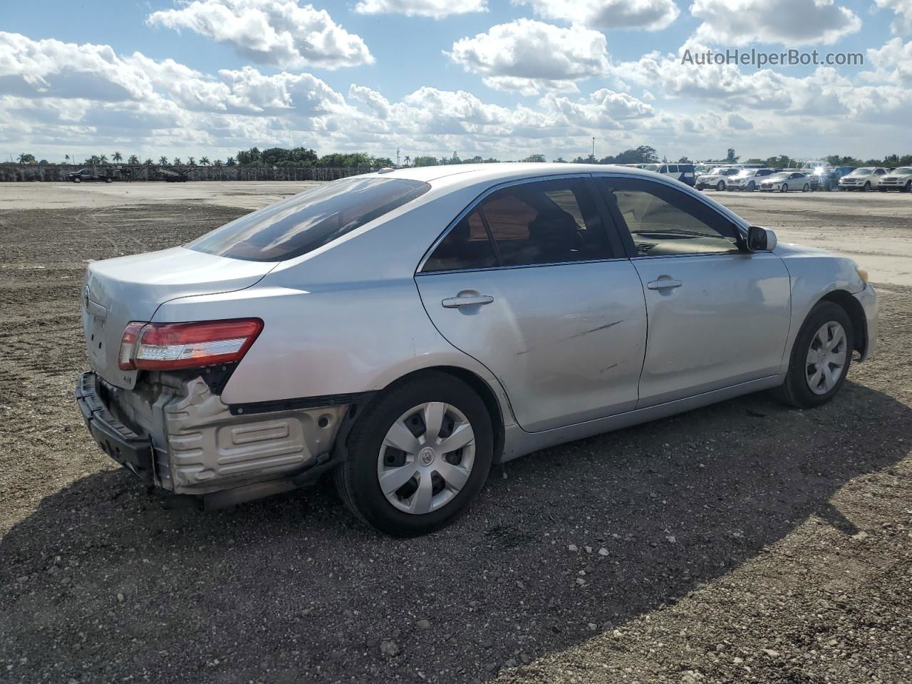 2011 Toyota Camry Base Silver vin: 4T1BF3EK6BU690296