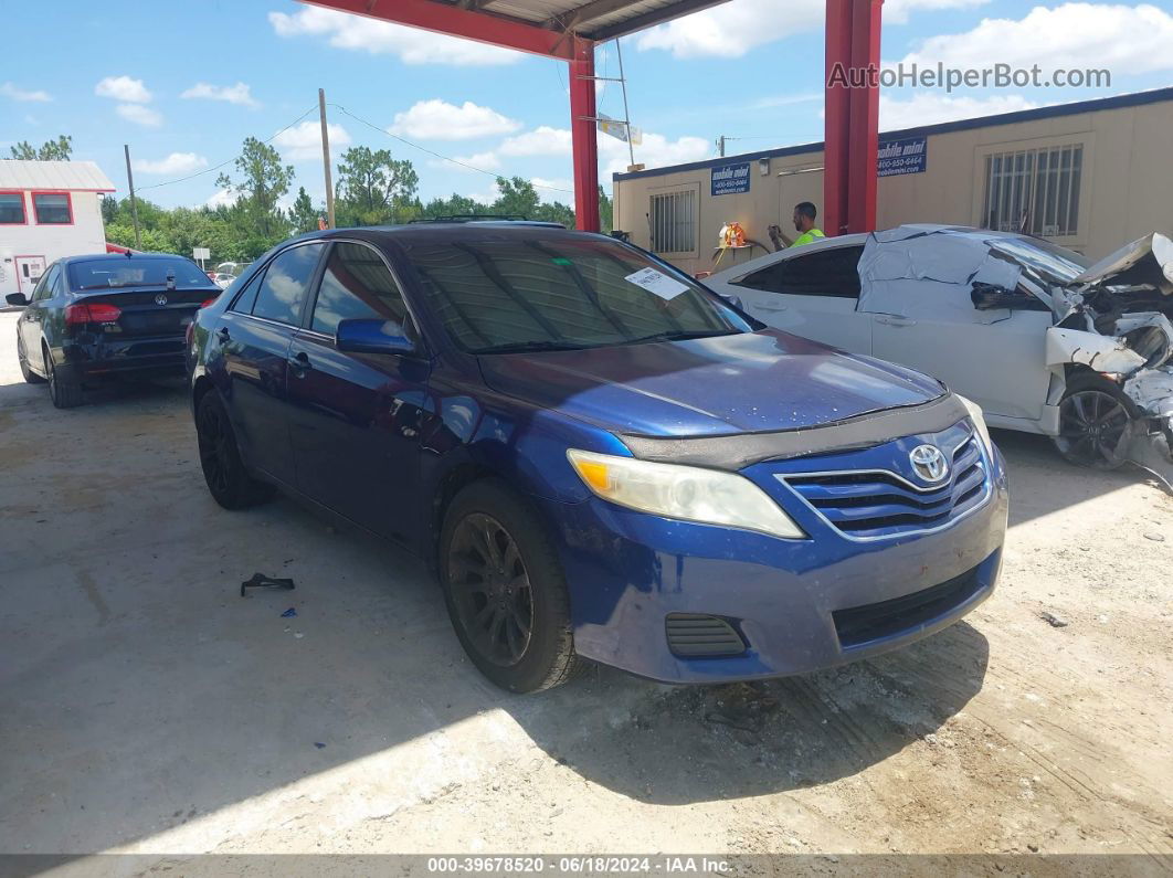 2011 Toyota Camry Le Blue vin: 4T1BF3EK6BU696647