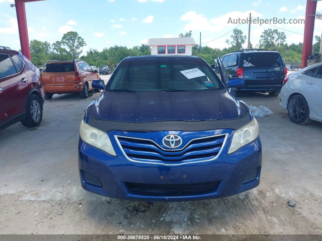 2011 Toyota Camry Le Blue vin: 4T1BF3EK6BU696647