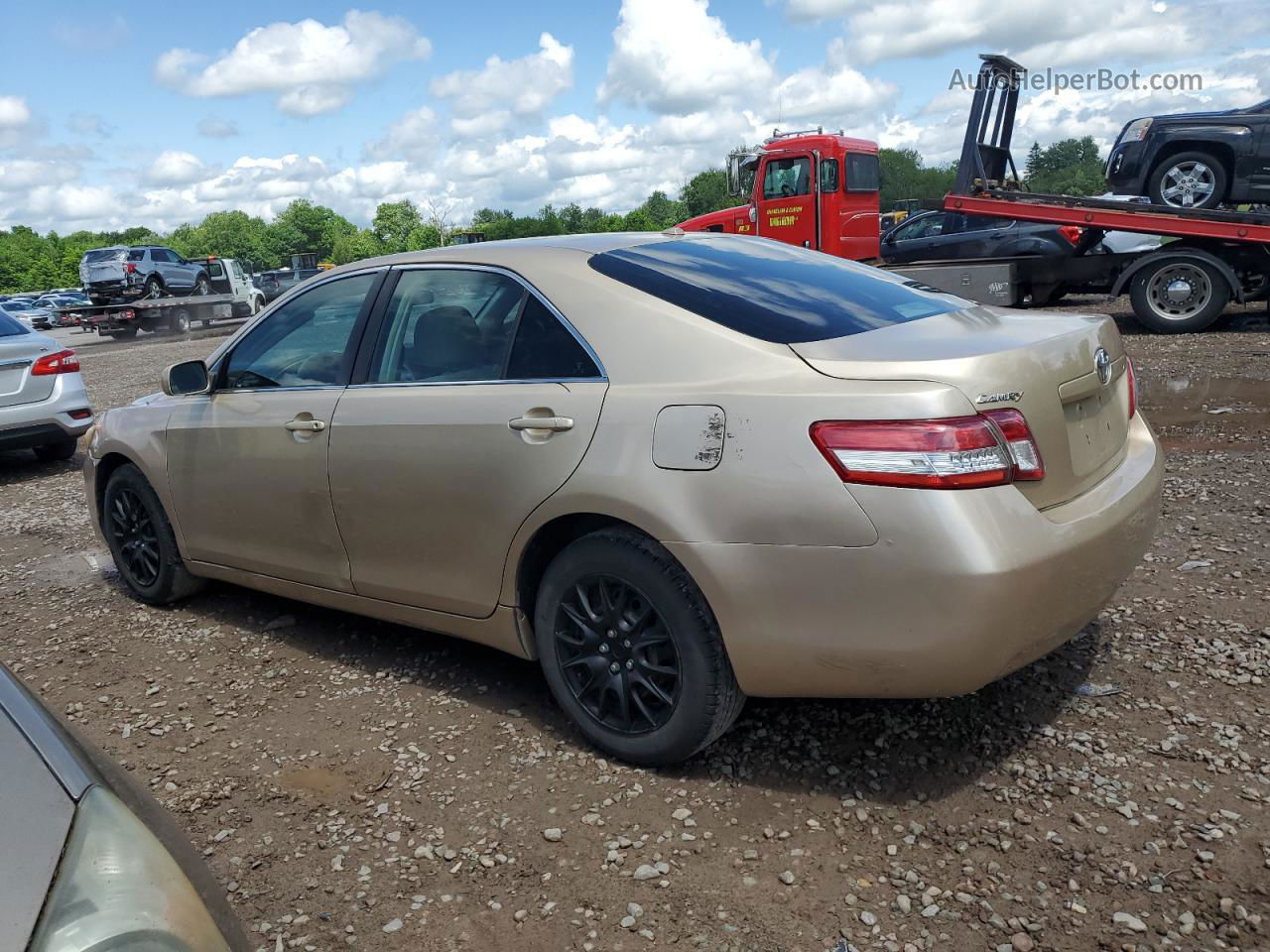 2011 Toyota Camry Base Gold vin: 4T1BF3EK6BU697667