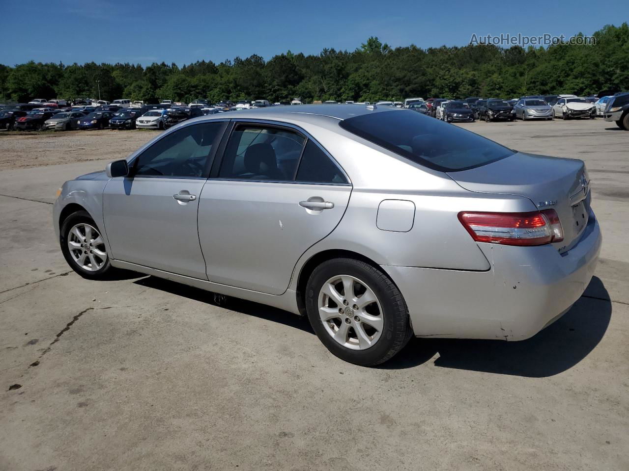 2011 Toyota Camry Base Silver vin: 4T1BF3EK6BU707906