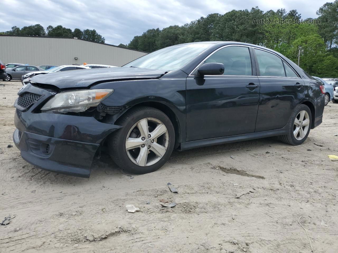 2011 Toyota Camry Base Black vin: 4T1BF3EK6BU734006