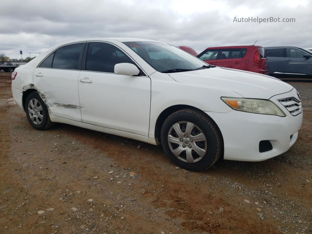 2011 Toyota Camry Base White vin: 4T1BF3EK6BU734989