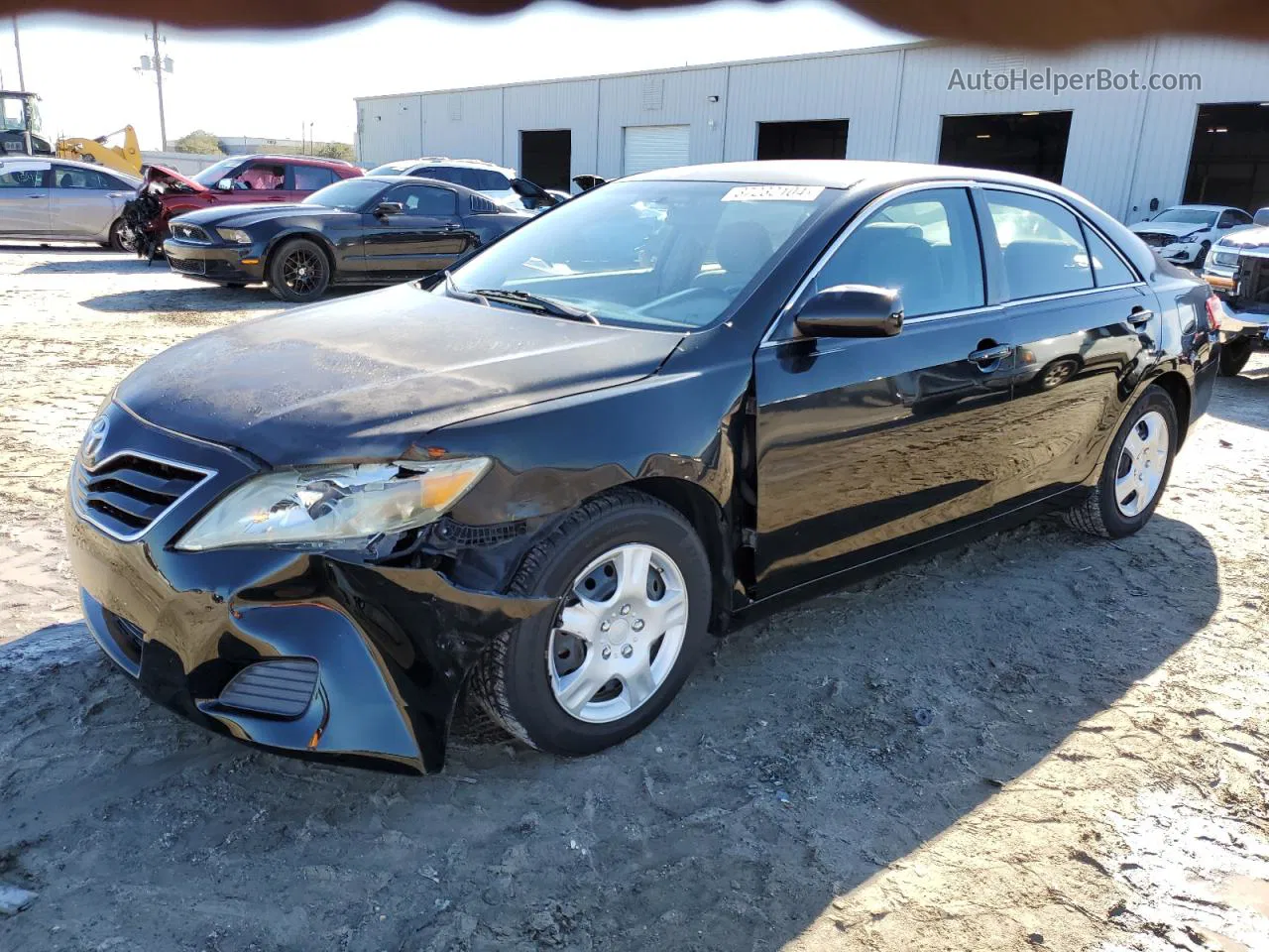 2011 Toyota Camry Base Black vin: 4T1BF3EK6BU759617