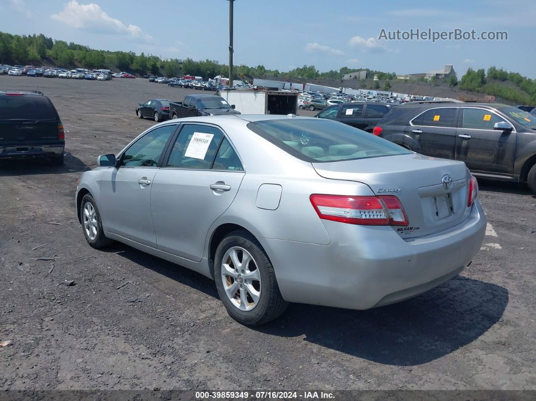 2011 Toyota Camry Le Silver vin: 4T1BF3EK7BU134093