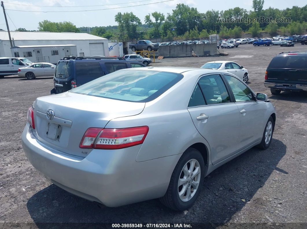 2011 Toyota Camry Le Silver vin: 4T1BF3EK7BU134093