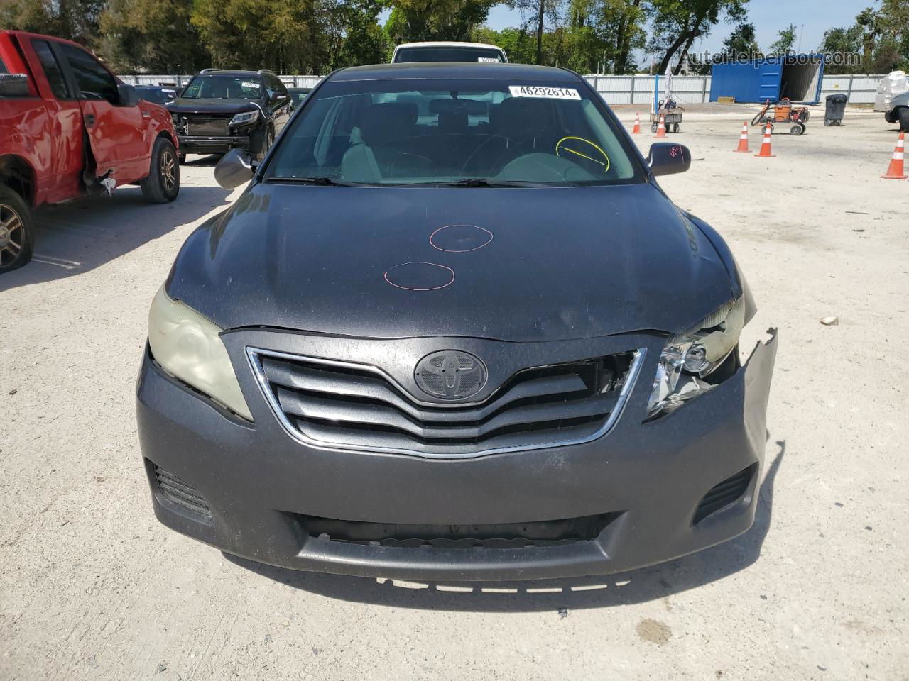 2011 Toyota Camry Base Gray vin: 4T1BF3EK7BU150407