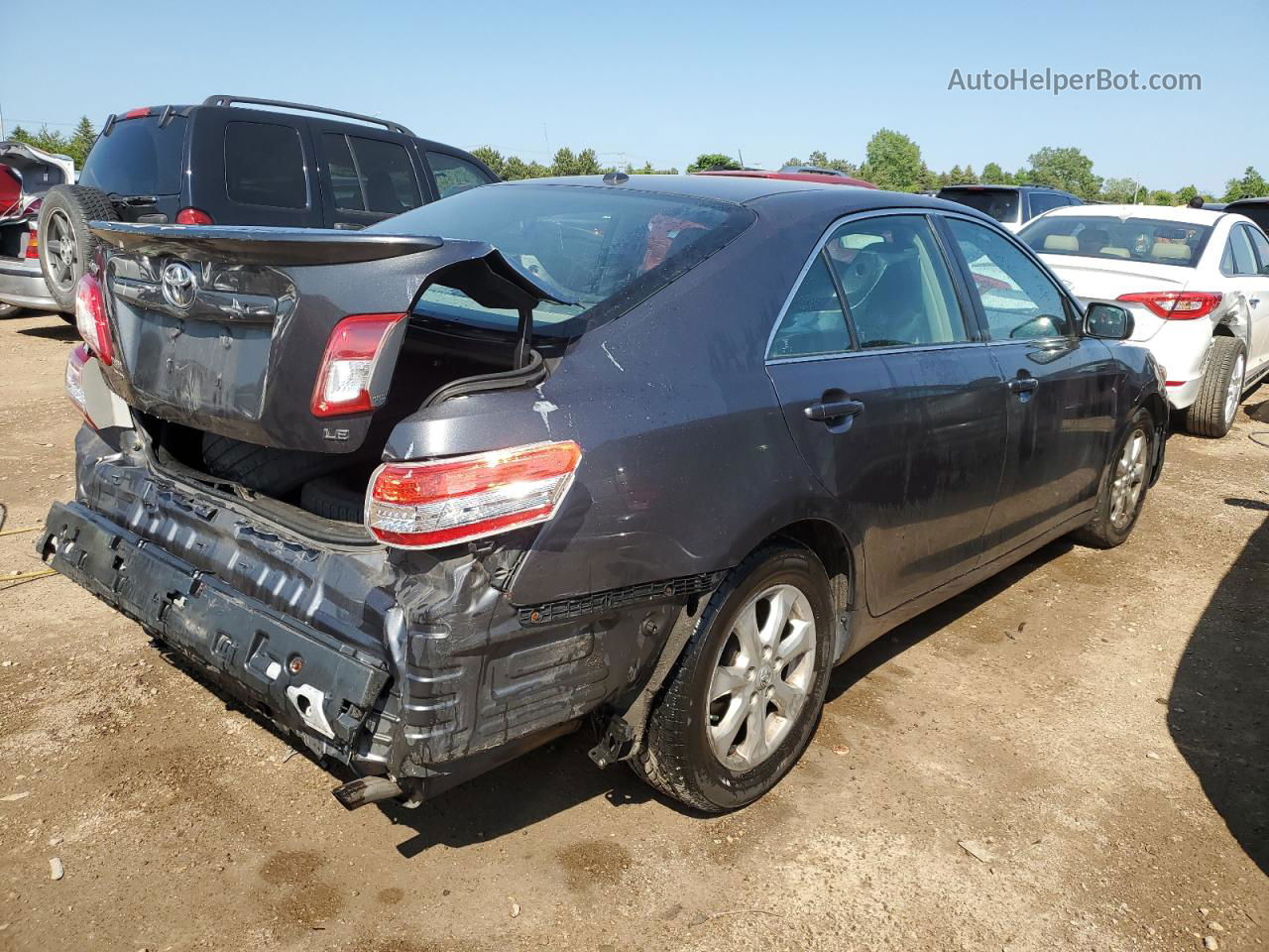 2011 Toyota Camry Base Gray vin: 4T1BF3EK7BU194245