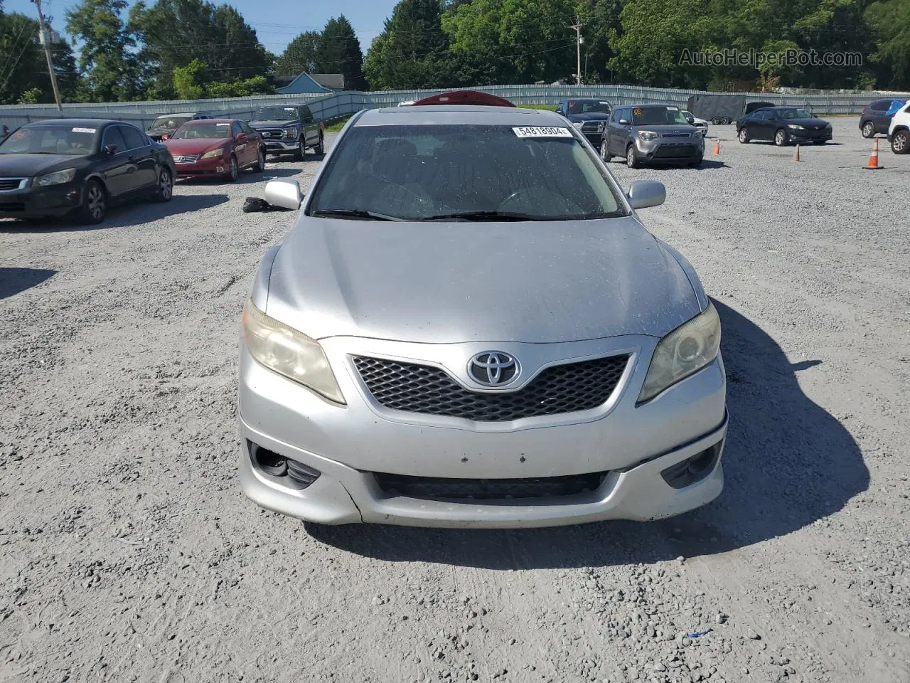 2011 Toyota Camry Base Silver vin: 4T1BF3EK7BU198084