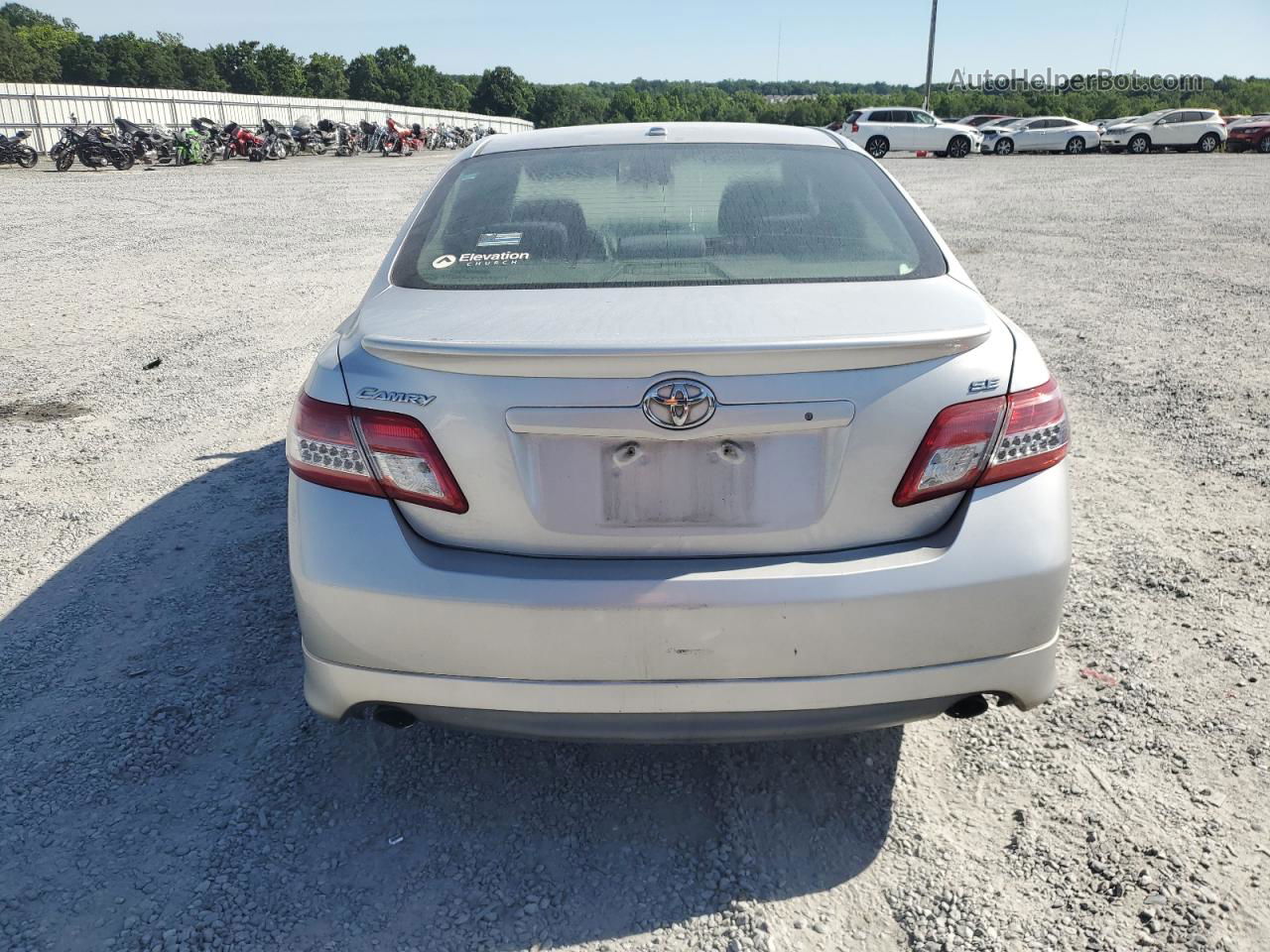 2011 Toyota Camry Base Silver vin: 4T1BF3EK7BU198084