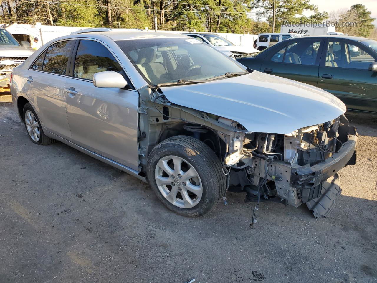 2011 Toyota Camry Base Silver vin: 4T1BF3EK7BU216325