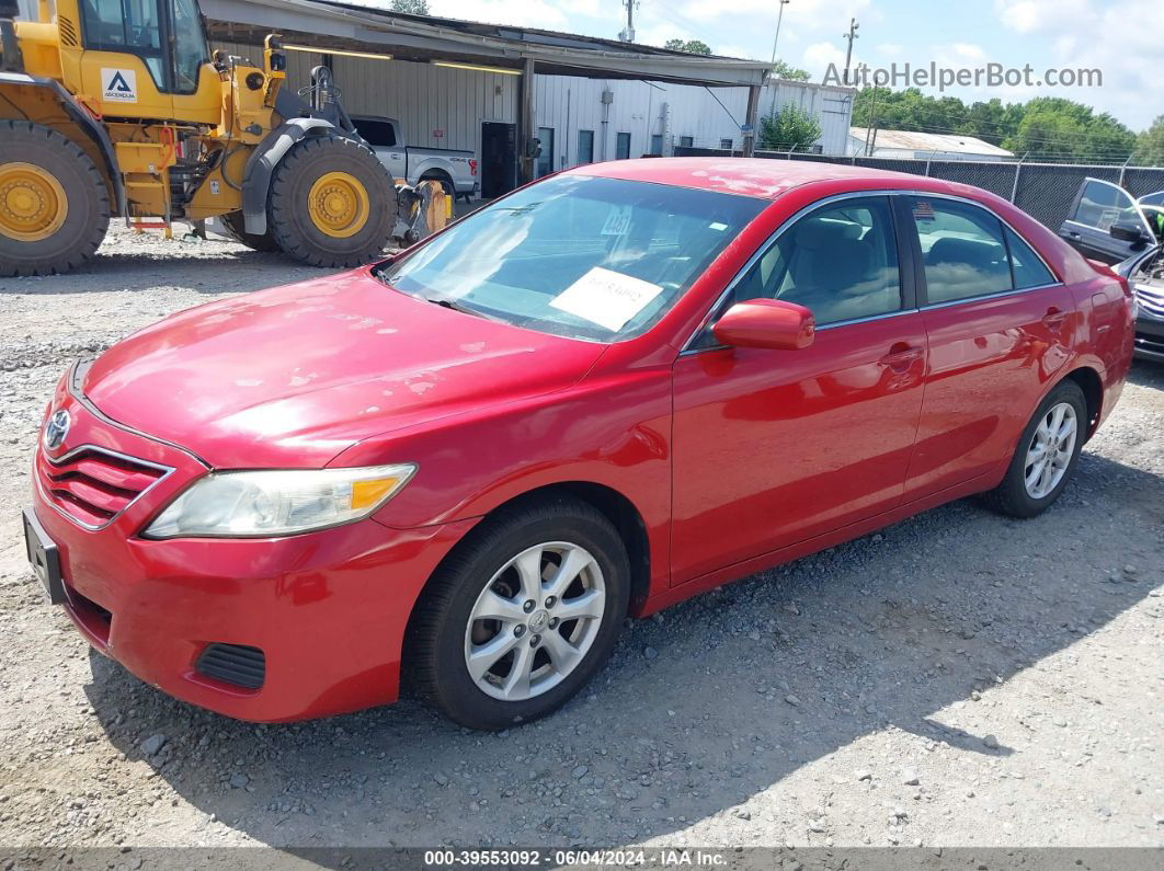 2011 Toyota Camry Le Red vin: 4T1BF3EK7BU607832