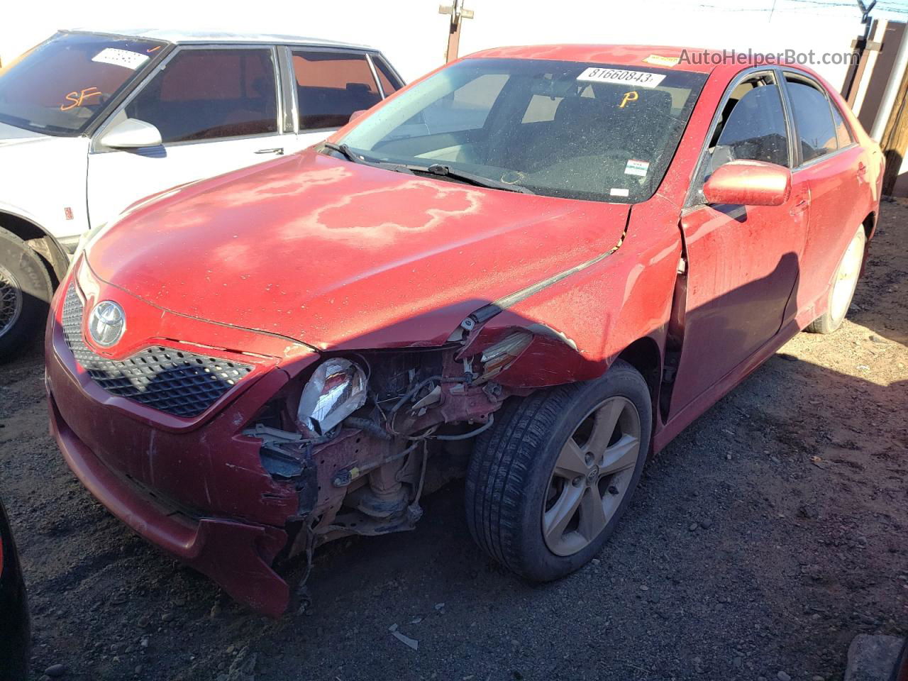 2011 Toyota Camry Base Burgundy vin: 4T1BF3EK7BU613324