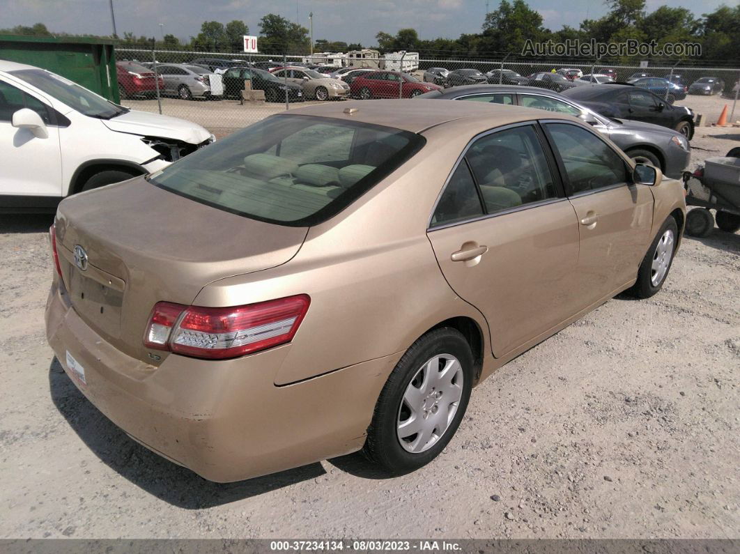 2011 Toyota Camry Le Gold vin: 4T1BF3EK7BU623254