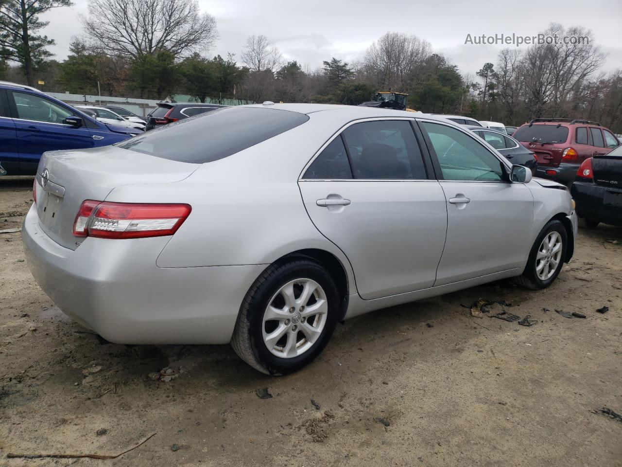 2011 Toyota Camry Base Silver vin: 4T1BF3EK7BU638515