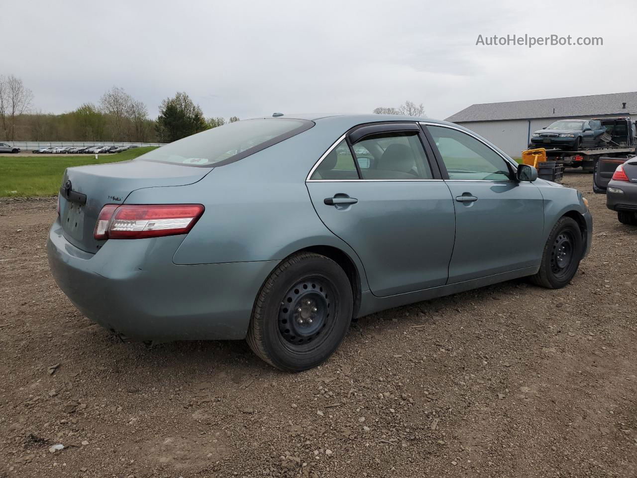 2011 Toyota Camry Base Бирюзовый vin: 4T1BF3EK7BU646310