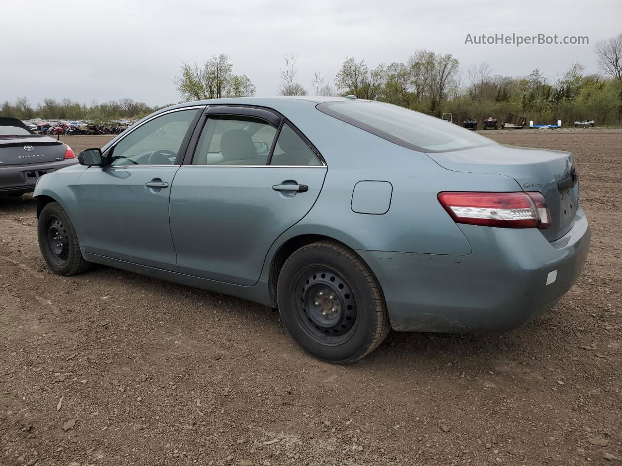 2011 Toyota Camry Base Бирюзовый vin: 4T1BF3EK7BU646310