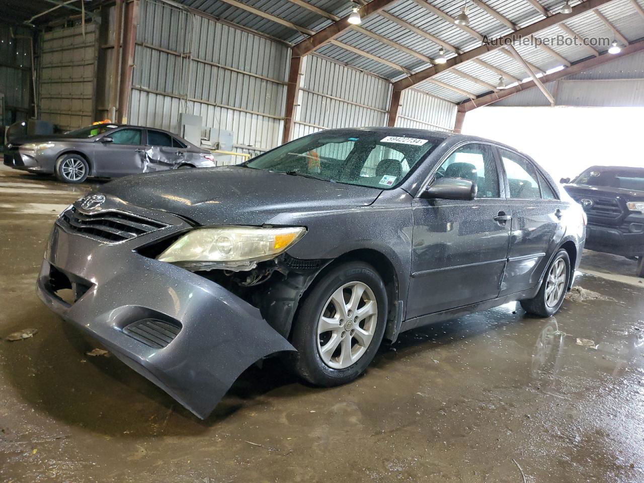 2011 Toyota Camry Base Charcoal vin: 4T1BF3EK7BU656271