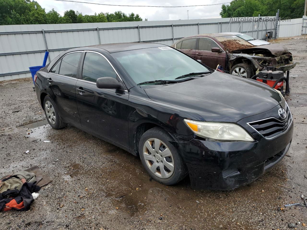 2011 Toyota Camry Base Black vin: 4T1BF3EK7BU661616