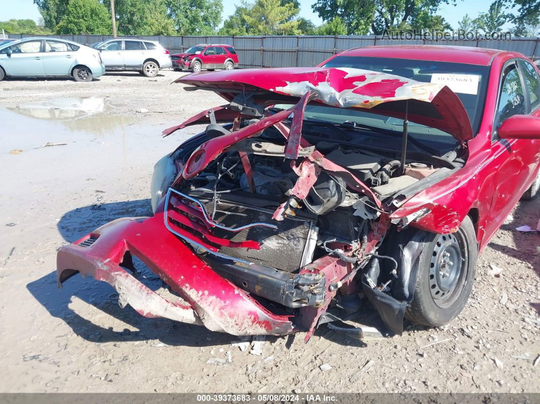 2011 Toyota Camry Le Red vin: 4T1BF3EK7BU673099