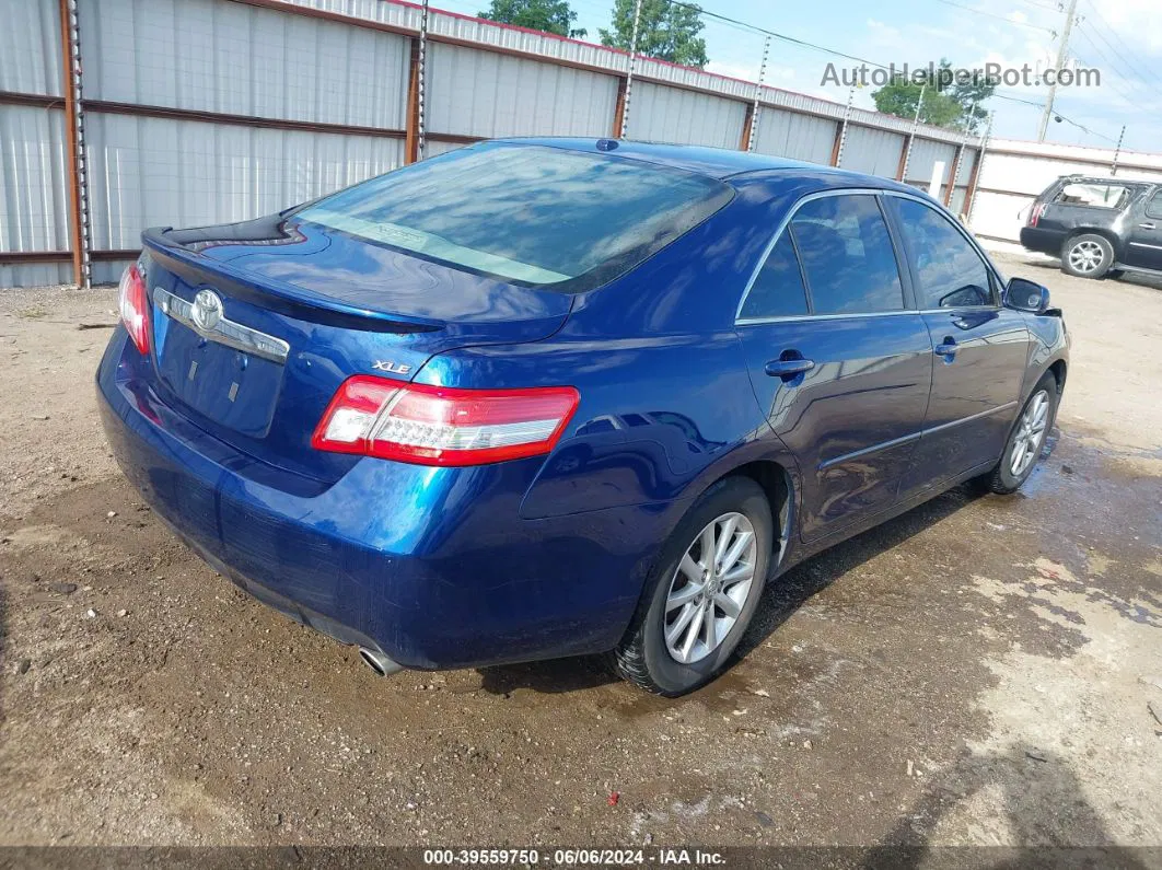 2011 Toyota Camry Xle Blue vin: 4T1BF3EK7BU692204