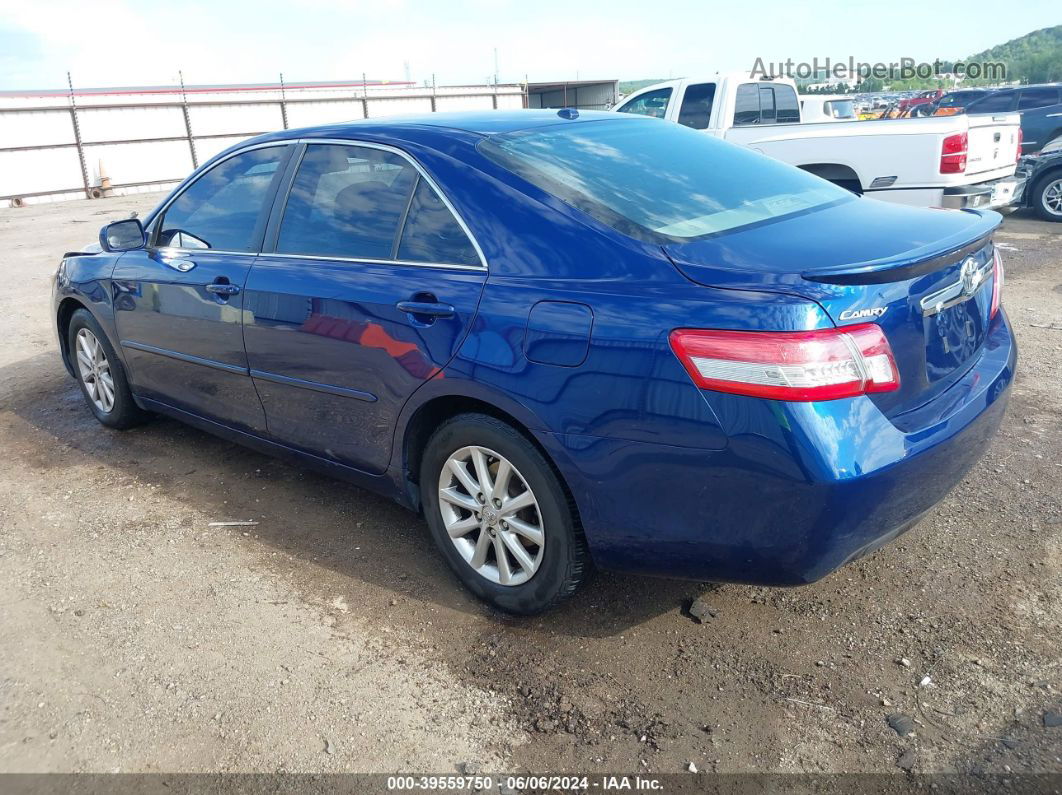 2011 Toyota Camry Xle Blue vin: 4T1BF3EK7BU692204