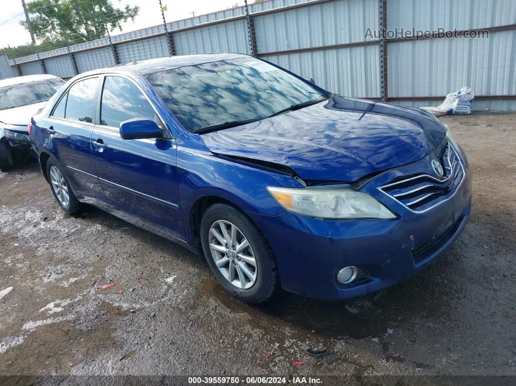 2011 Toyota Camry Xle Blue vin: 4T1BF3EK7BU692204