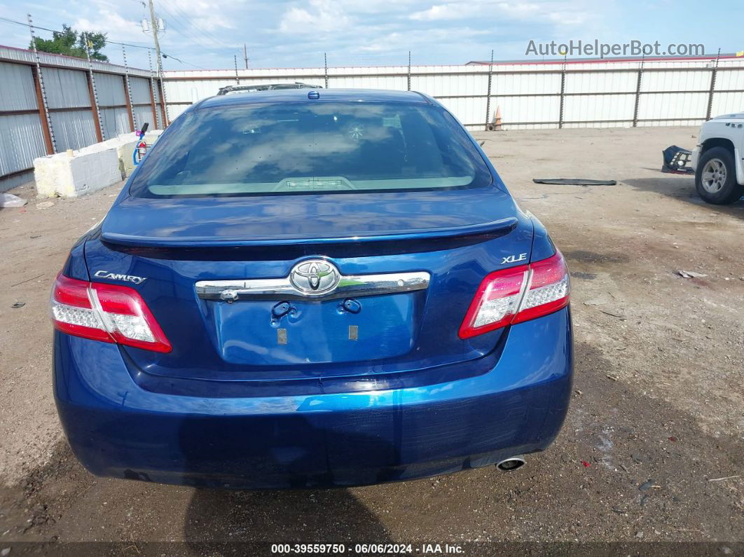 2011 Toyota Camry Xle Blue vin: 4T1BF3EK7BU692204